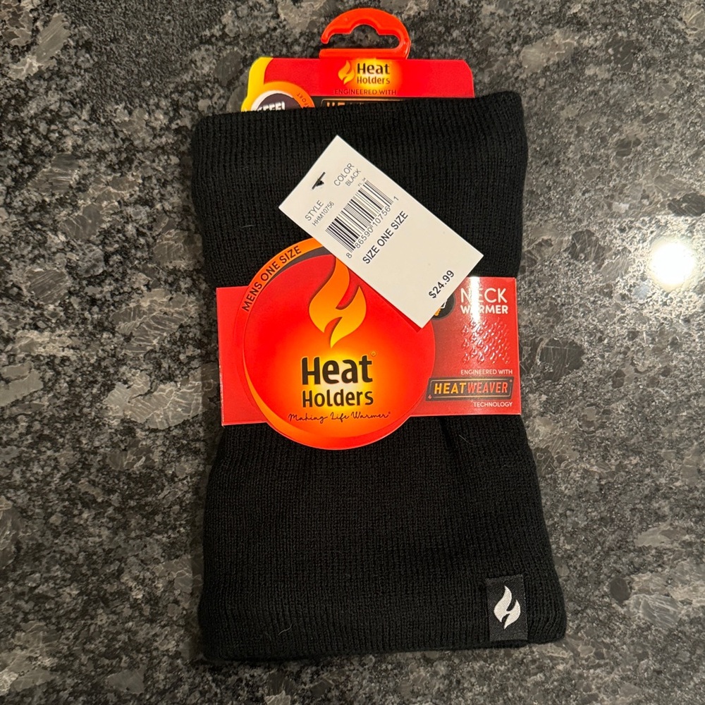 Heat holders neck warmer